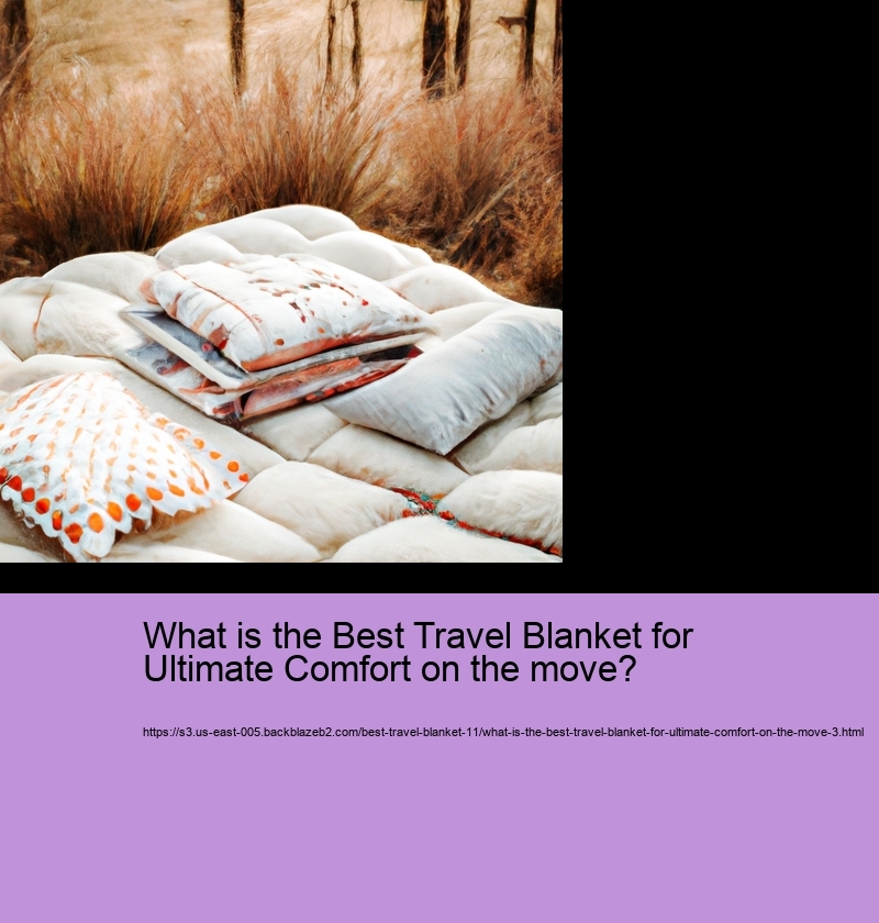 What is the Best Travel Blanket for Ultimate Comfort on the move?