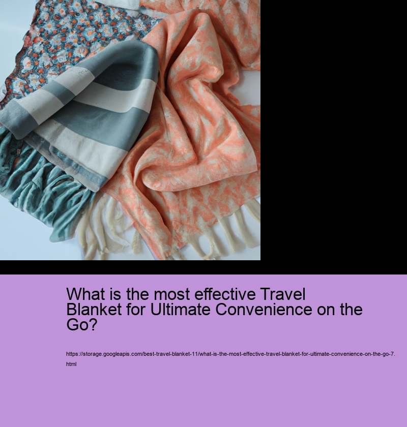What is the most effective Travel Blanket for Ultimate Convenience on the Go?