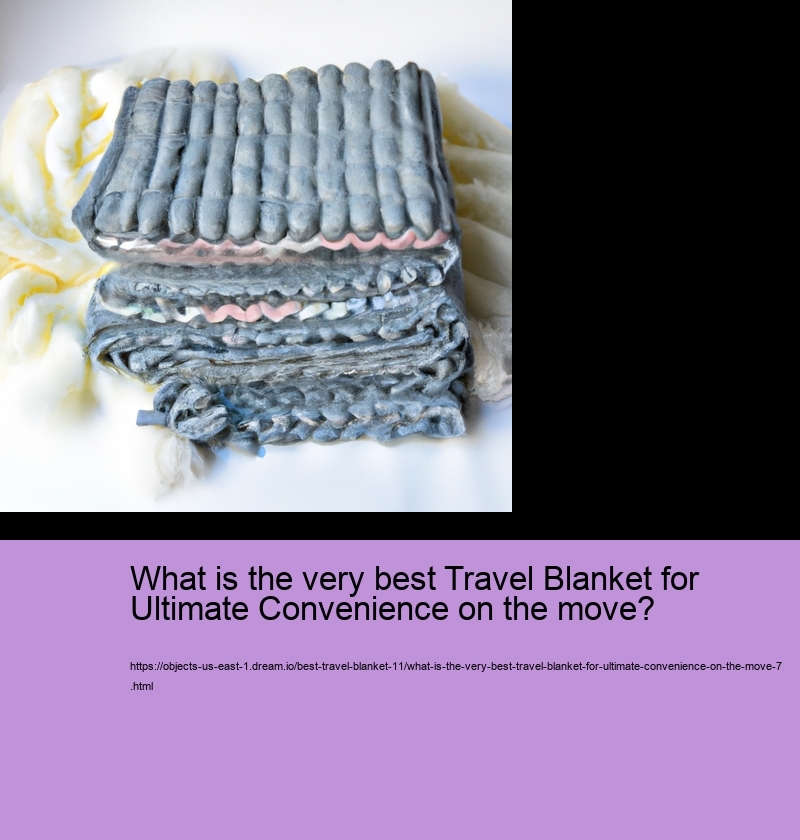 What is the very best Travel Blanket for Ultimate Convenience on the move?
