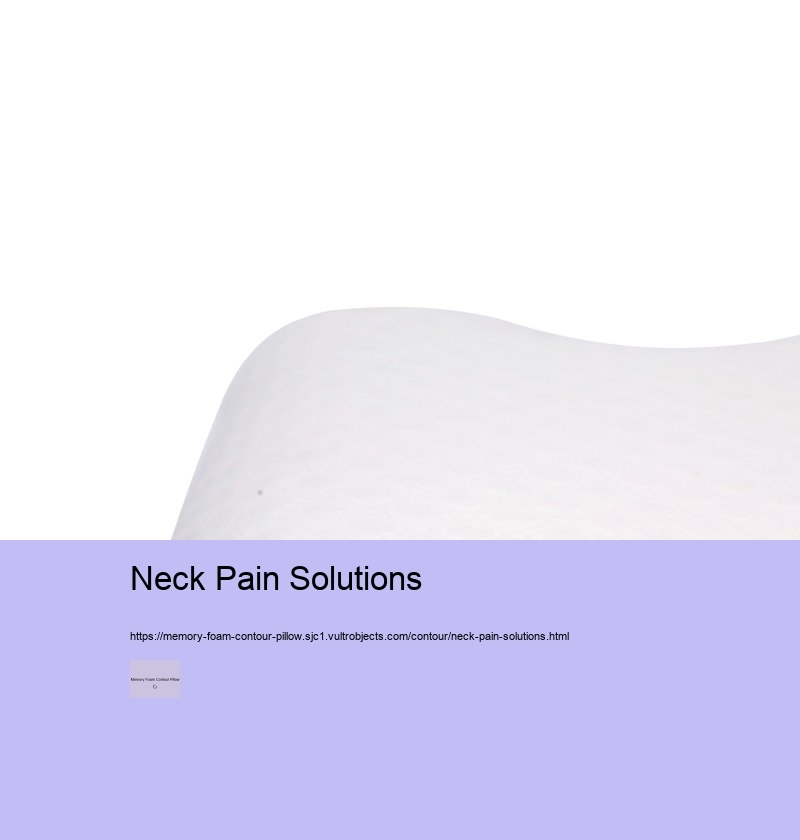 How to Find Relief from Neck and Shoulder Pain with a Memory Foam Contour Pillow 